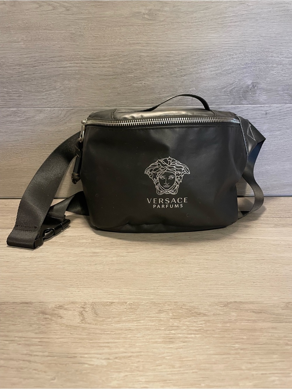 Versace Black Medusa Belt Bag